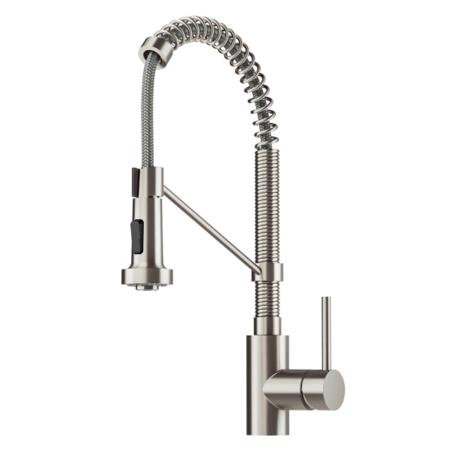 Kraus Bolden Series Single Handle 18-Inch Commercial Kitchen Faucet KPF-1610 - Zenithce
