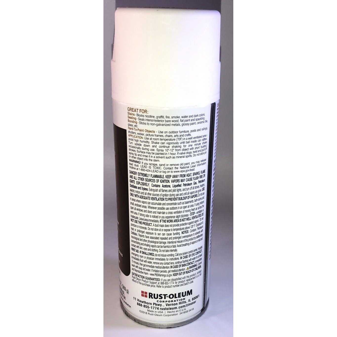 Zinsser Cover Stain Oil Based Primer - Zenithce