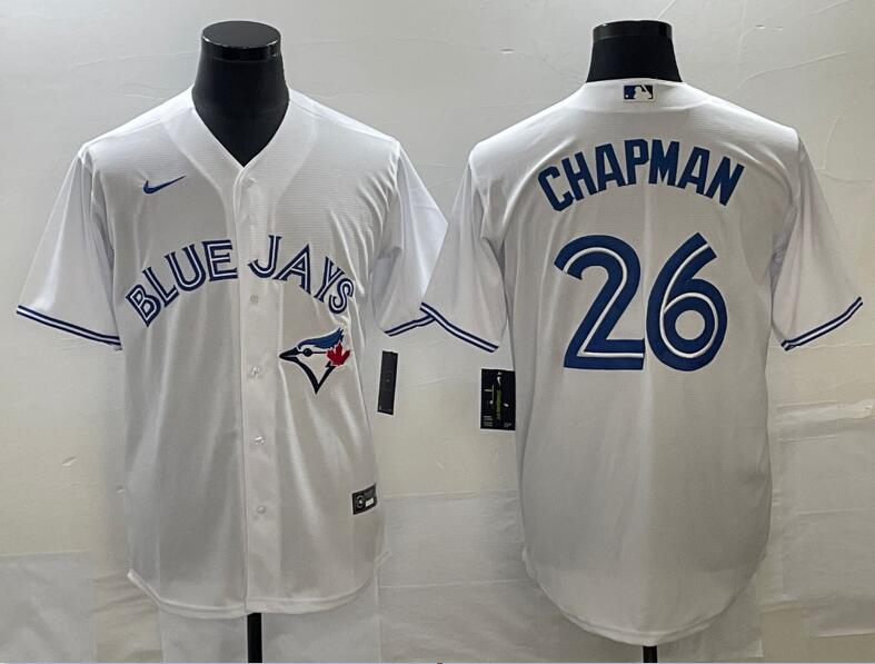 Toronto Blue Jays #26 Matt Chapman White Cool Base Stitched Jersey - Zenithce
