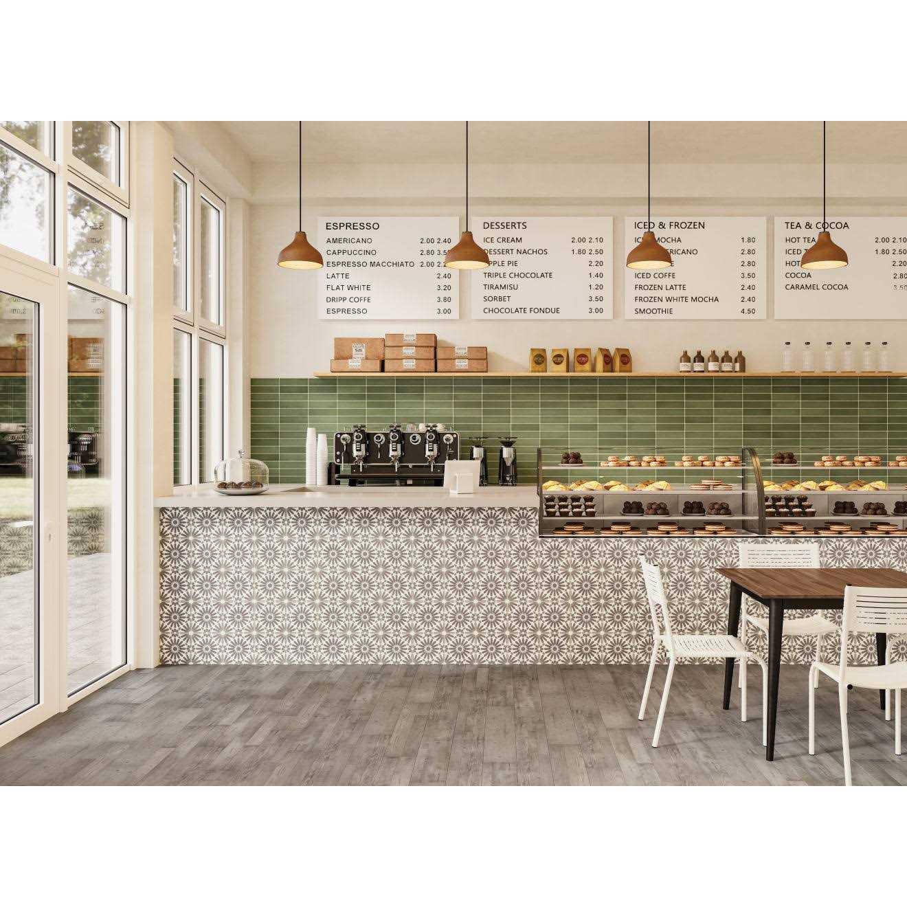 Makoto 2 x 2 Porcelain Penny Round Tile Bedrosians - Zenithce