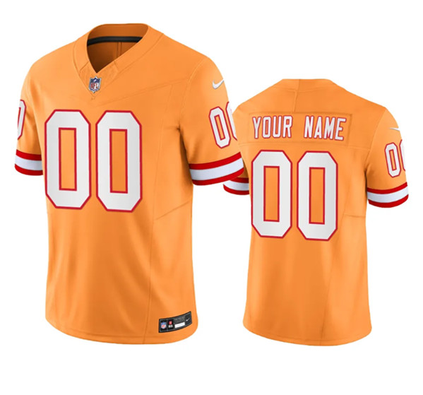 Tampa Bay Buccaneers Custom Orange 2023 F.U.S.E. Throwback Limited Stitched Jersey - Zenithce