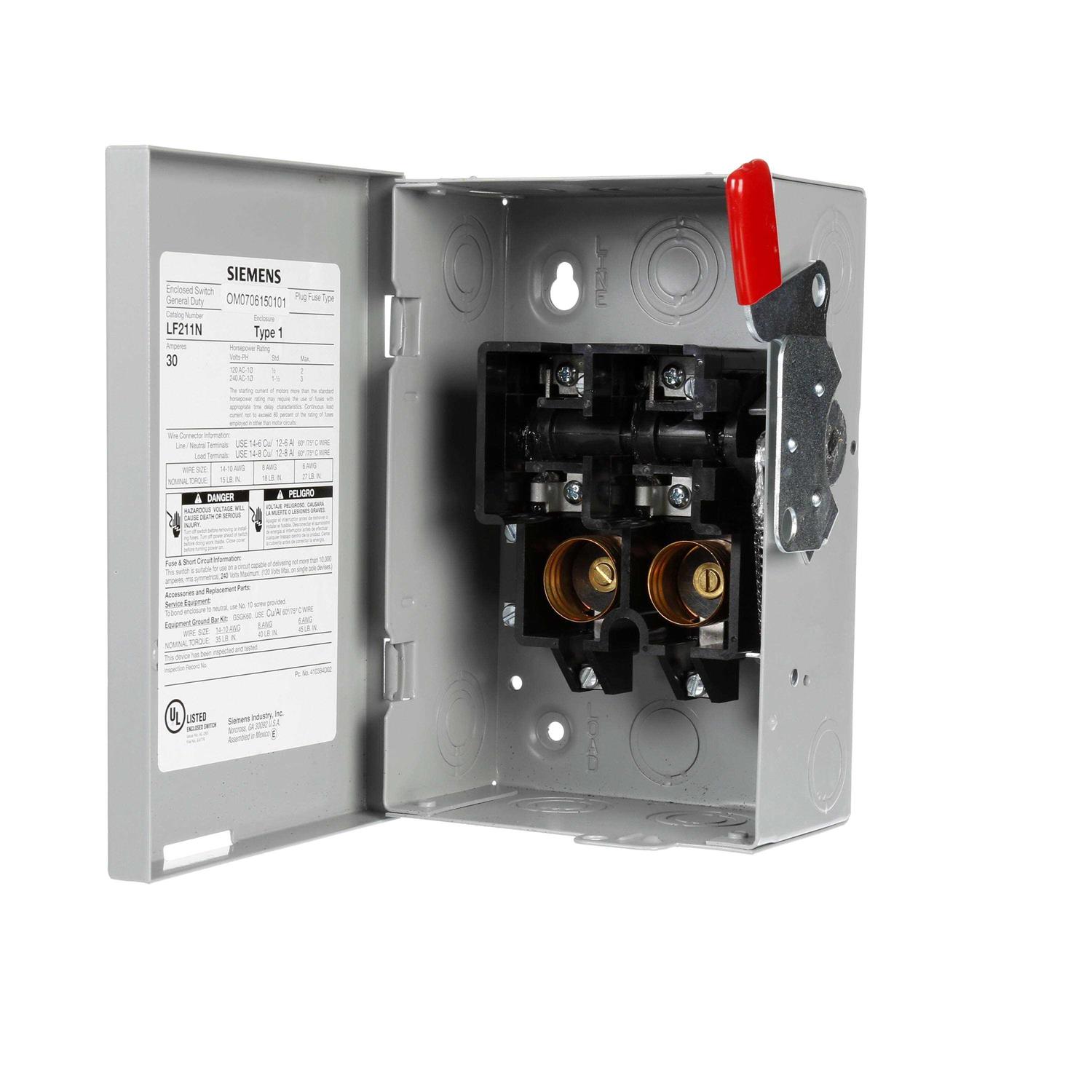 Siemens LF211N Safety Switch - Zenithce