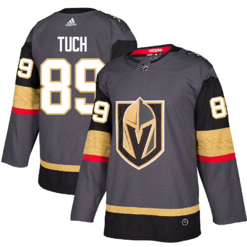 Vegas Golden Knights #89 Alex Tuch Gray Home Stitched Hockey Jersey - Zenithce