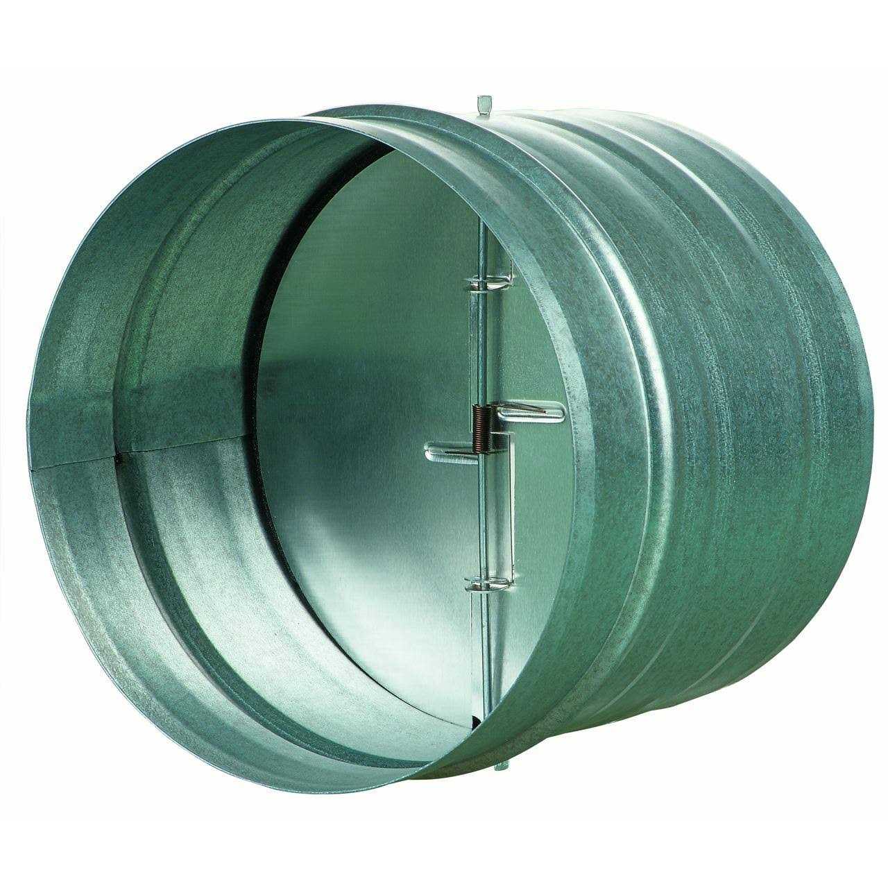 Galvanized Back-Draft Damper with Rubber Seal - Zenithce