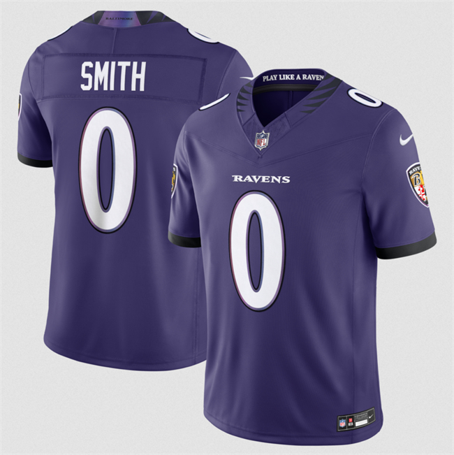 Baltimore Ravens #0 Roquan Smith Purple 2026 F.U.S.E Vapor Stitched Limited Jersey - Zenithce