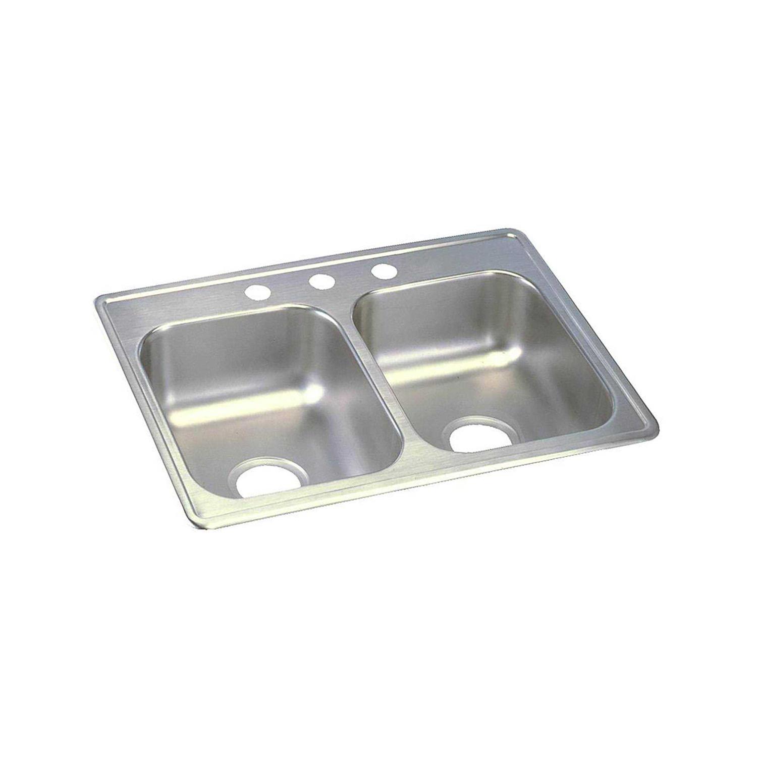 Elkay D125221 Dayton Stainless Steel Single Bowl Drop-in Sink - Zenithce