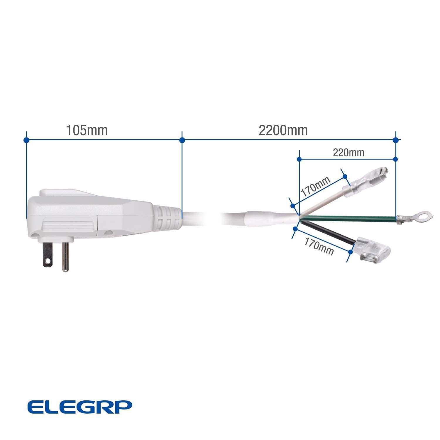 ELEGRP Duplex Receptacle Wall Plate 1-Gang Standard Size Wall Outlet Covers - Zenithce