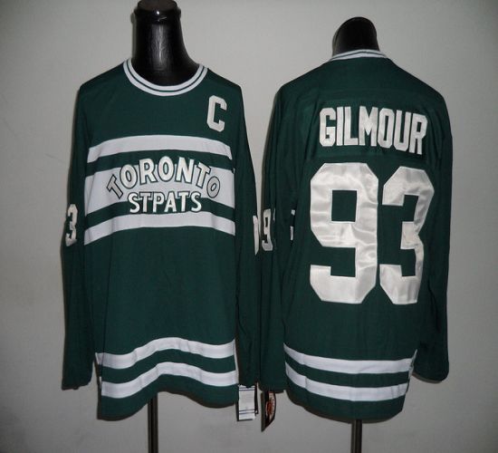 Maple Leafs CCM Throwback #93 Doug Gilmour Green Stitched Jersey - Zenithce