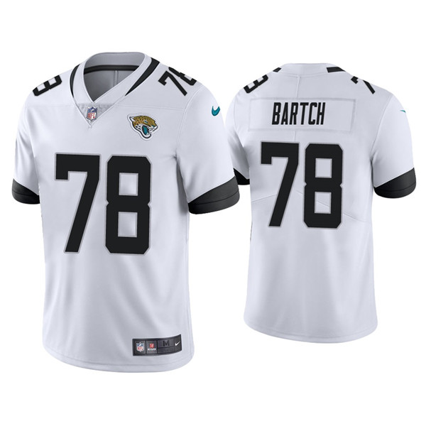 Jacksonville Jaguars #78 Ben Bartch White Vapor Untouchable Limited Stitched Jersey - Zenithce