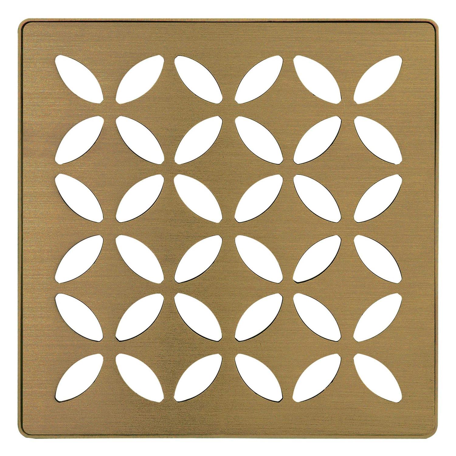 Schluter Kerdi-Drain 4 in. Stainless Steel Grate - Zenithce