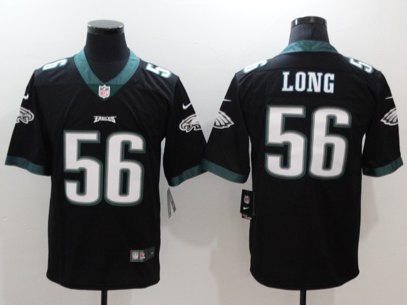 Philadelphia Eagles #56 Chris Long Black Vapor Untouchable Limited Stitched Jersey - Zenithce
