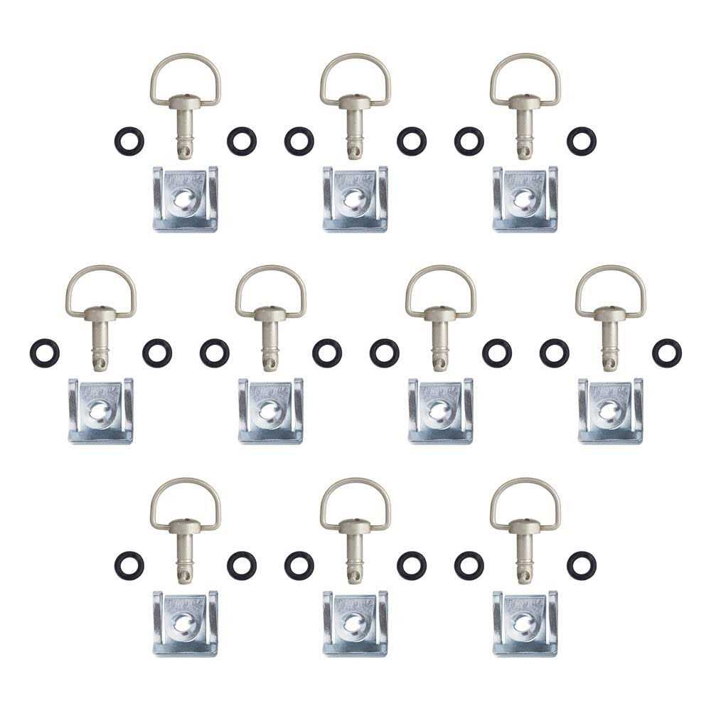 MOTO4U Motorcycle Quick Release Race Fasteners 1/4 Turn - Zenithce