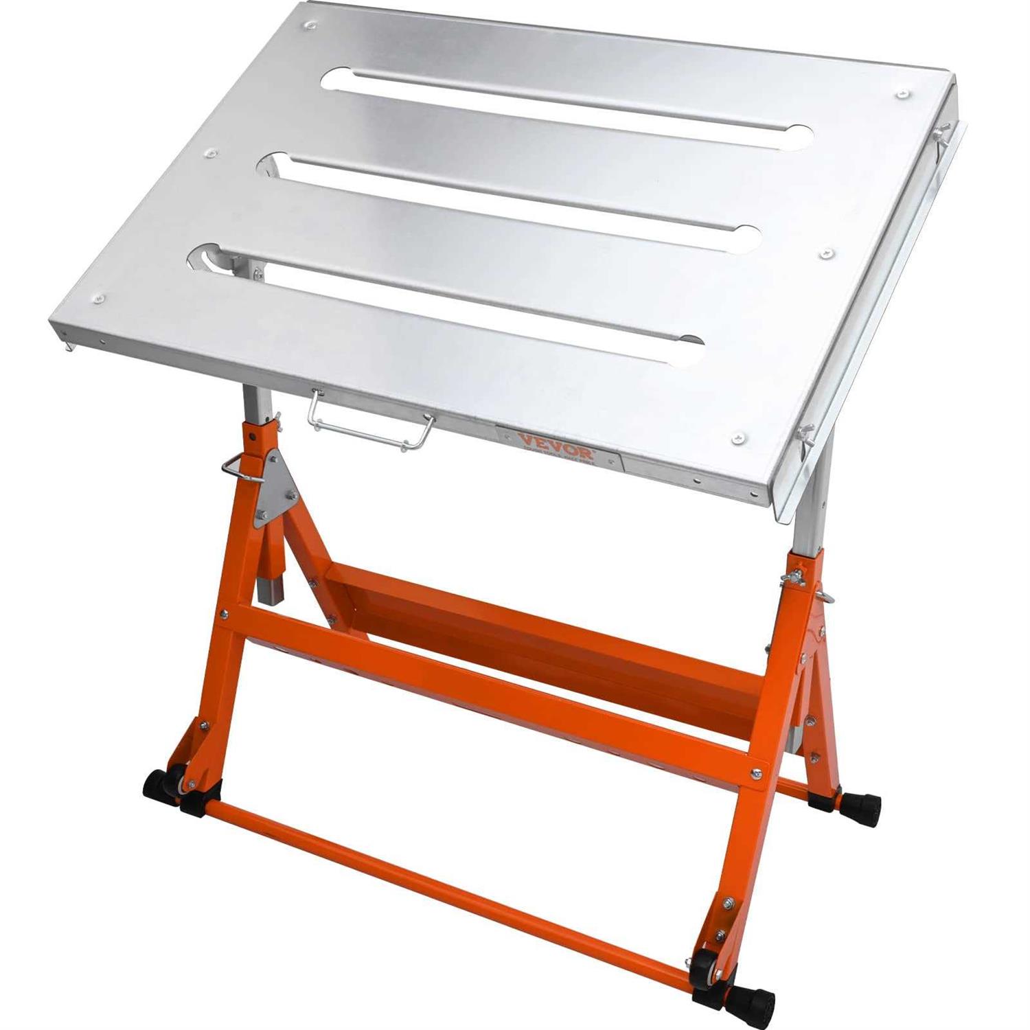 VEVOR Welding Table 30×20 400lbs Load Capacity Steel Welding Workbench Table on Wheels - Zenithce
