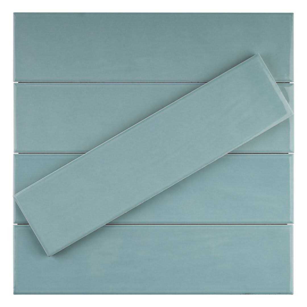 MOLOVO Zarati 2.95 in. x 11.81 in. Polished Ceramic Wall Tile - Zenithce