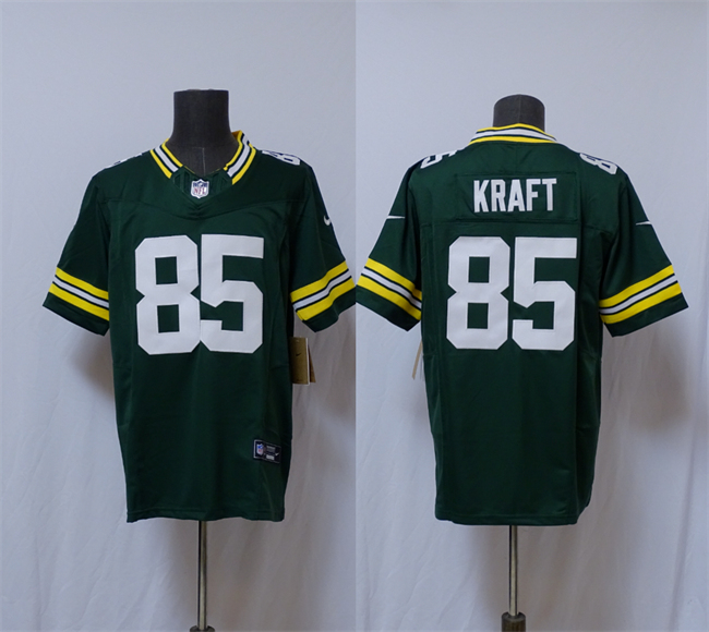 Green Bay Packers #85 Tucker Kraft Green Vapor 2025 F.U.S.E. Limited Stitched Jersey - Zenithce