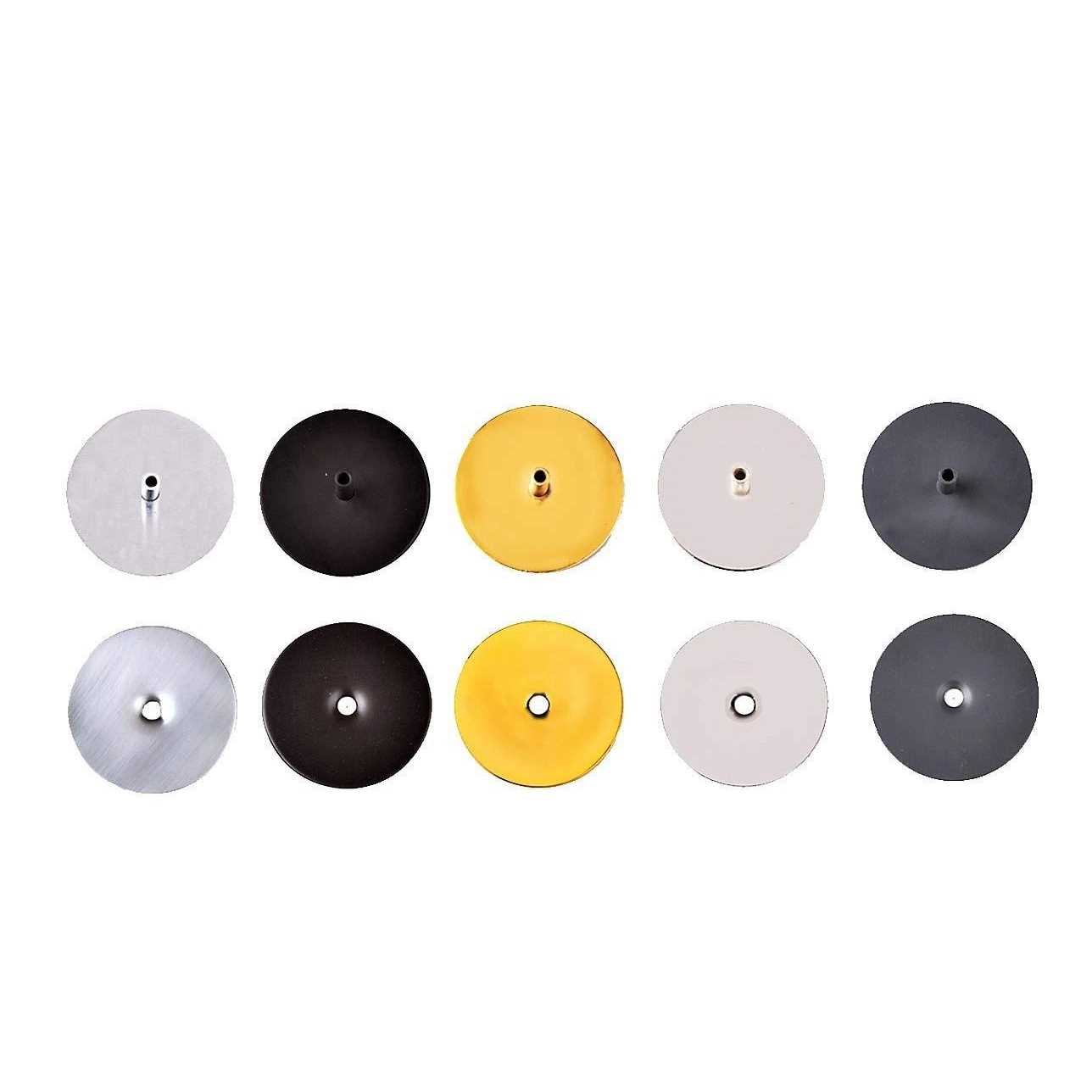 TUFF STRIKE Hole Cover Removed Lockset Filler Plate Door Knob Cover Plate - Zenithce