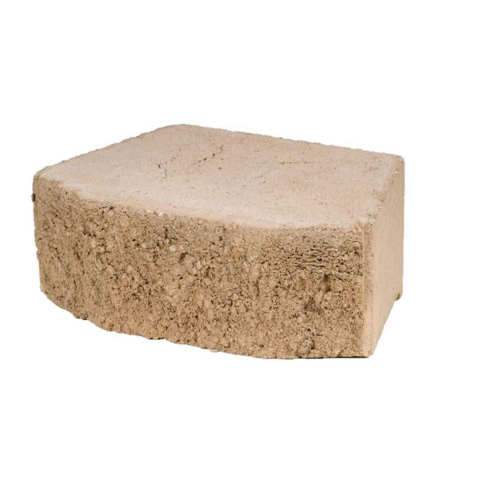 Lowe’s 12-in x 4-in x 8-in Red/Charcoal Concrete Retaining Wall Block - Zenithce