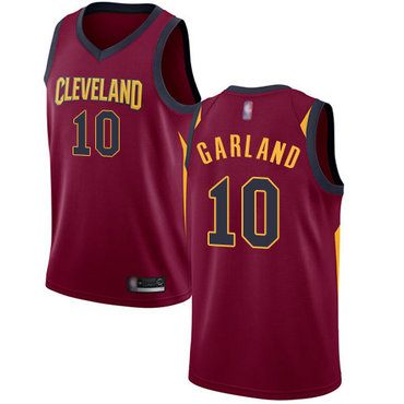 Cavaliers #10 Darius Garland Red Swingman Icon Edition Jersey - Zenithce