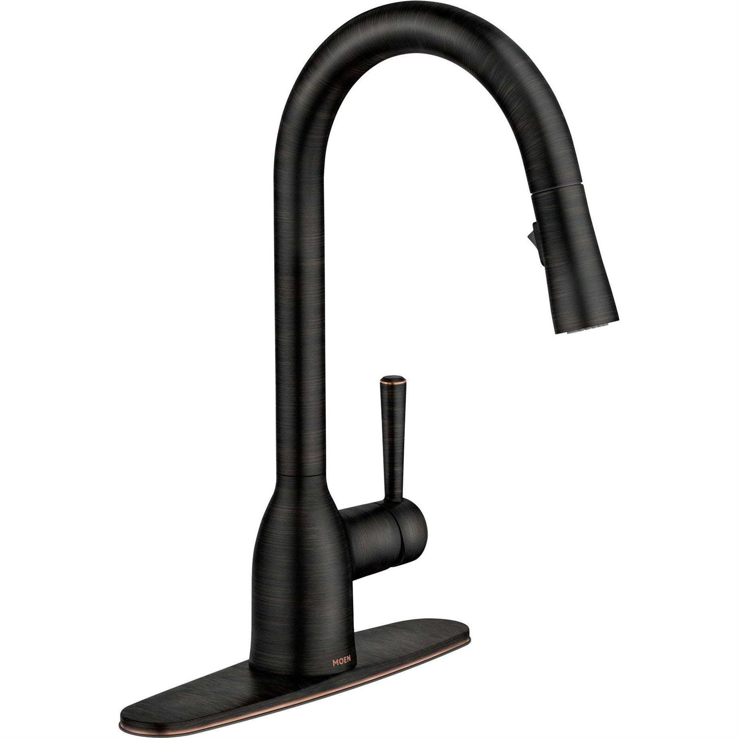 Moen Adler Handle Pull Down Kitchen Faucet - Zenithce
