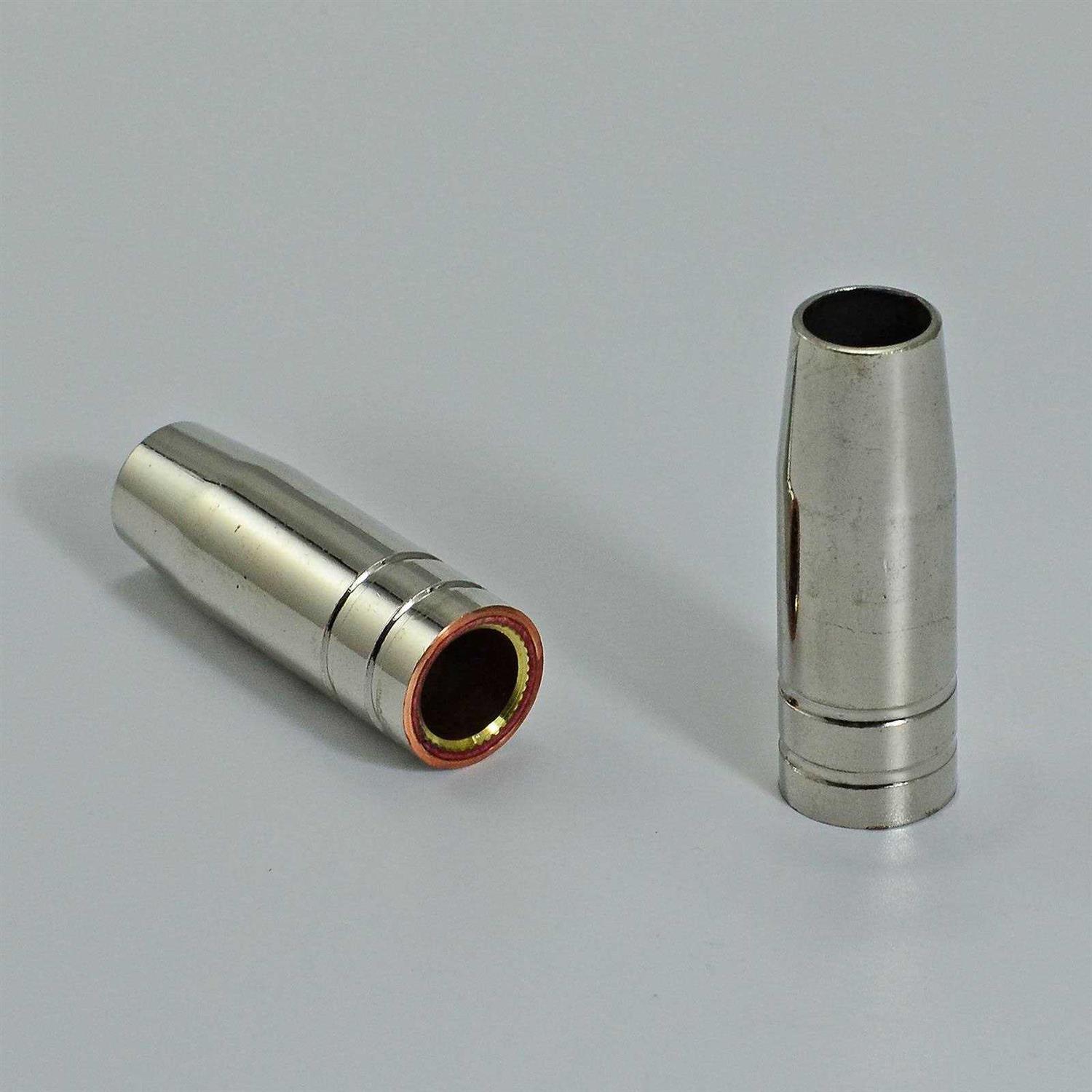 Riverweld Mb15 15ak Contact Tip M6 Tips Holder Difuser Shield cup Torch Neck for Mb15 15ak MIG Welding Torch 18pk - Zenithce