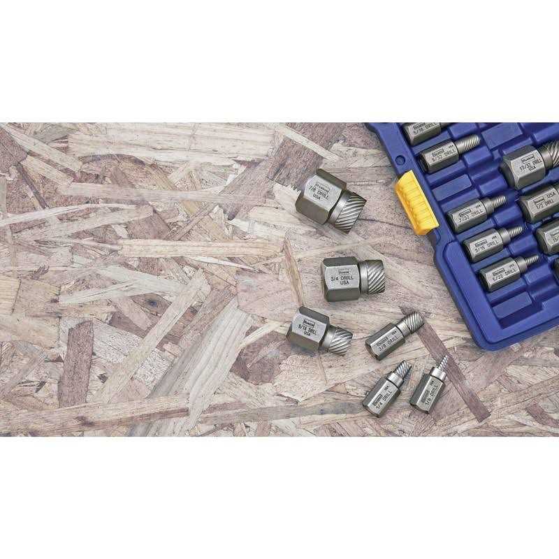 Irwin 53227 Hex Head Multi-Spline Screw Extractor Set - Zenithce