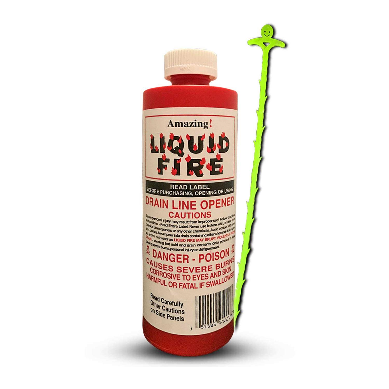 Liquid Fire Drain Line Opener - Zenithce