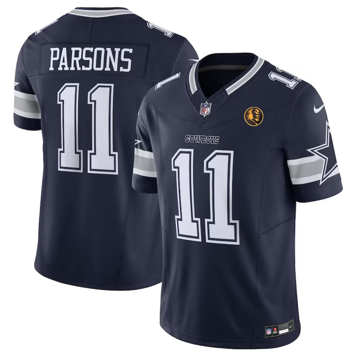 Dallas Cowboys #11 Micah Parsons Navy 2023 F.U.S.E. With John Madden Patch Vapor Limited Stitched Jersey - Zenithce