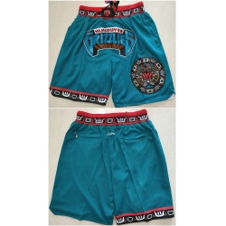 Memphis Grizzlies Teal Shorts Run Small - Zenithce