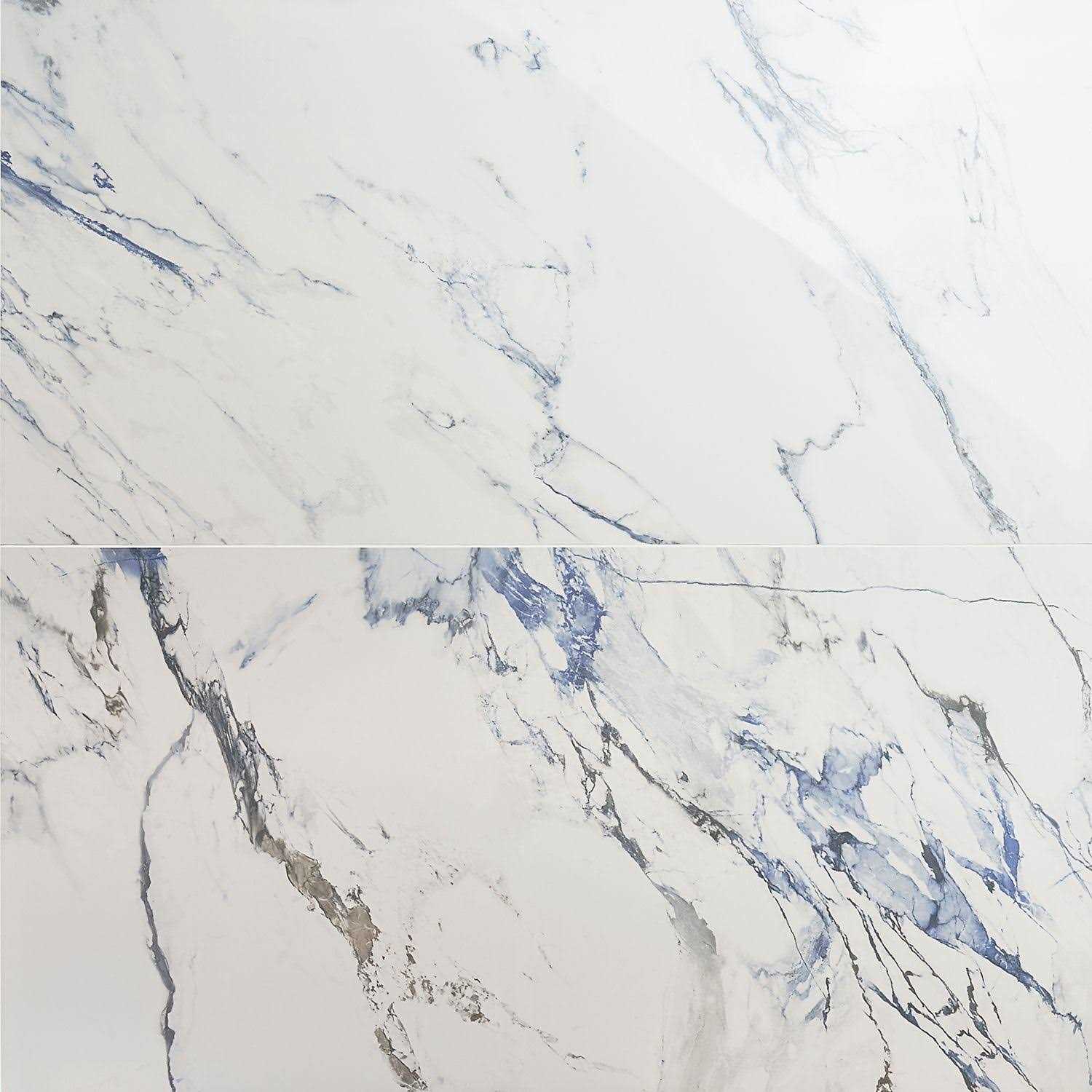 Ivy Hill Tile Brushed White Carrara 2 in. x 8 in. Marble Floor and Wall Subway Tile - Zenithce