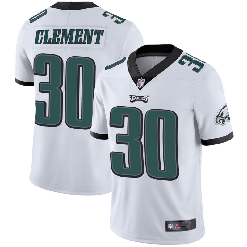 Philadelphia Eagles #30 Corey Clement White Vapor Untouchable Limited Stitched Jersey - Zenithce