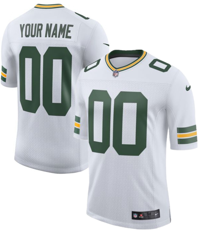 Green Bay Packers Custom White 2025 New Vapor Untouchable Limited Stitched Jersey - Zenithce