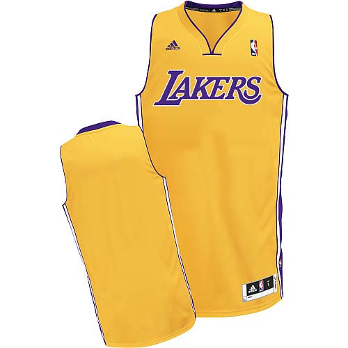 Los Angeles Lakers Blank Yellow Swingman Jersey - Zenithce