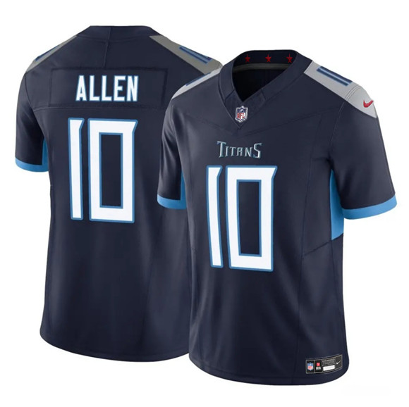 Tennessee Titans #10 Brandon Allen Navy 2025 F.U.S.E. Vapor Limited Football Stitched Jersey - Zenithce