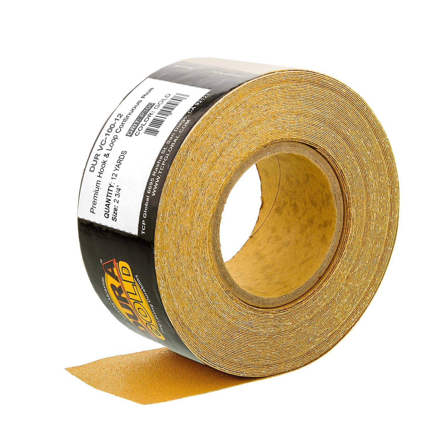 Dura-Gold Premium Grit Gold Hook & Loop Sanding Discs for DA Sanders - Zenithce