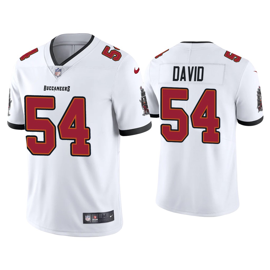 Tampa Bay Buccaneers #54 Lavonte David 2020 White Vapor Untouchable Limited Stitched Jersey - Zenithce