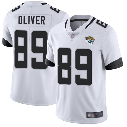 Jacksonville Jaguars #89 Josh Oliver White Vapor Untouchable Limited Stitched Jersey - Zenithce