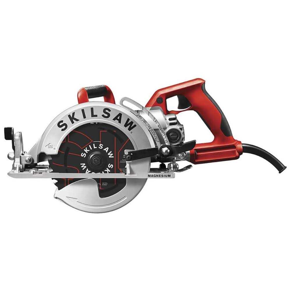 Skilsaw 15 Amp Corded Worm Drive Circular Saw SPT77WML-01 - Zenithce