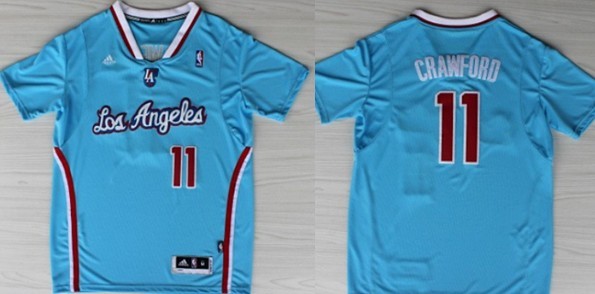 Los Angeles Clippers #11 Jamal Crawford Revolution 30 Swingman 2013 Blue Jersey - Zenithce