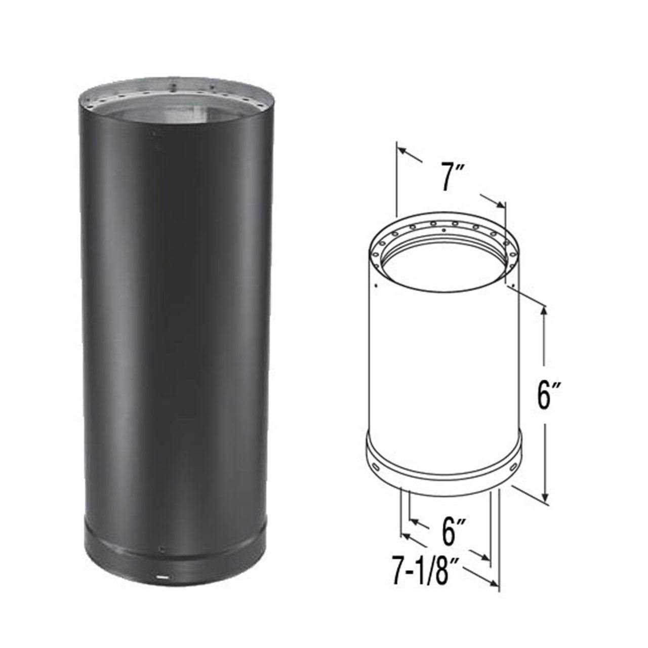 DuraVent 6DT-WT DuraTech Wall Thimble - Zenithce