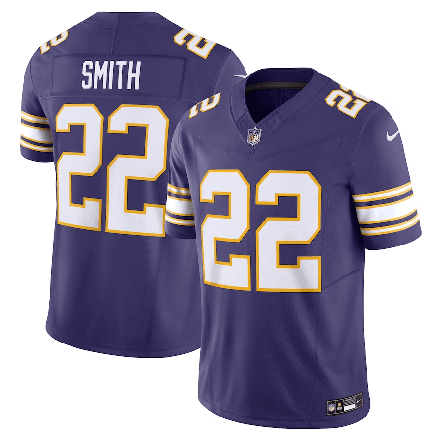 Minnesota Vikings #22 Harrison Smith Purple 2023 F.U.S.E. Vapor Untouchable Stitched Jersey - Zenithce