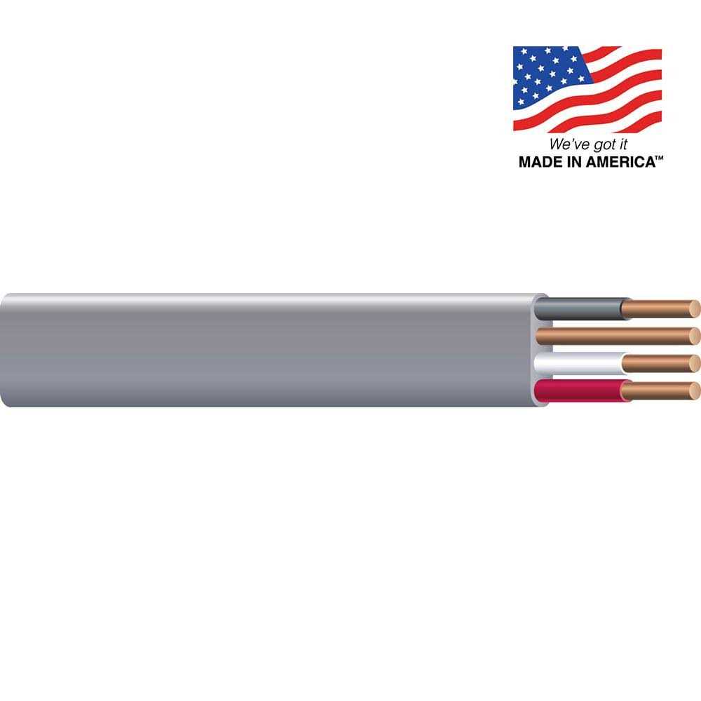 Southwire 100 ft. 14/3 Solid Romex Type NM-B WG Non-Metallic Wire - Zenithce