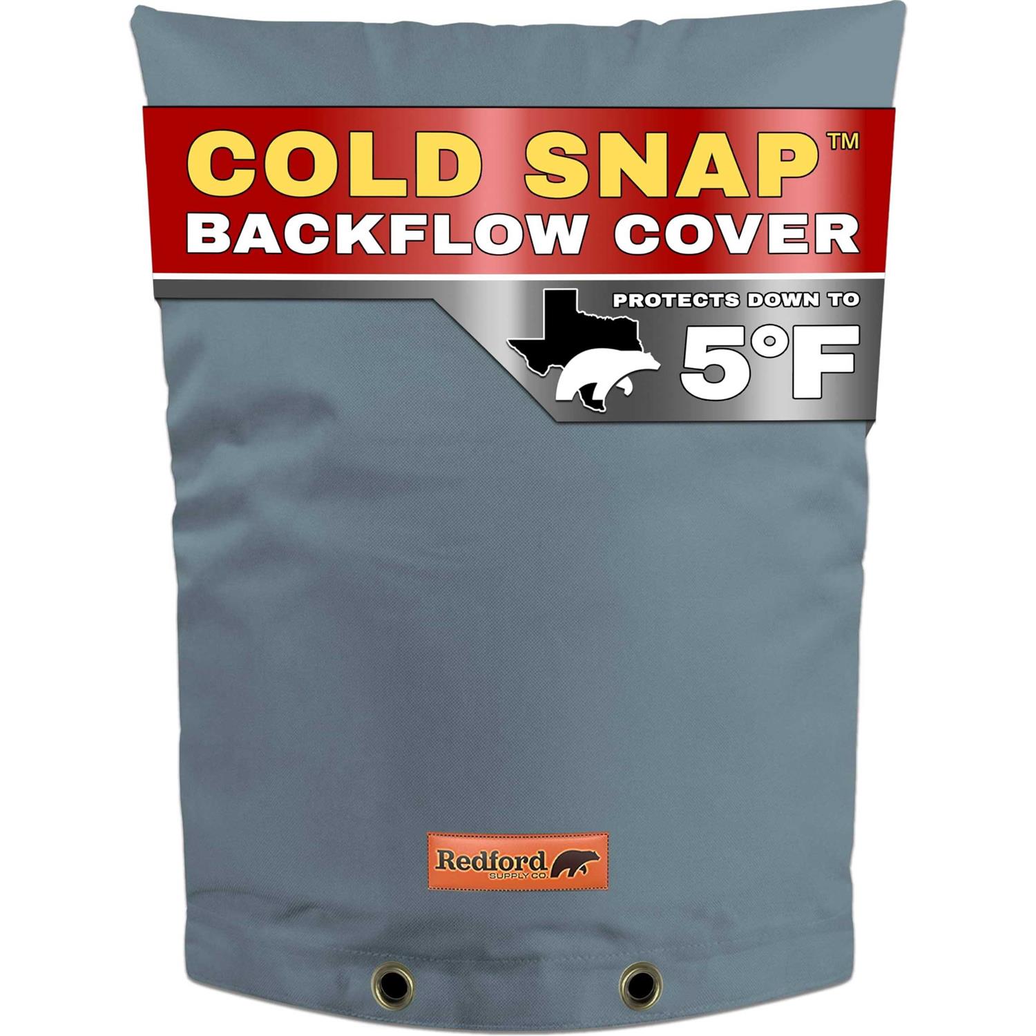 Redford Supply Co. Cold Snap Double Wall Cotton Backflow Preventer Insulation Cover - Zenithce