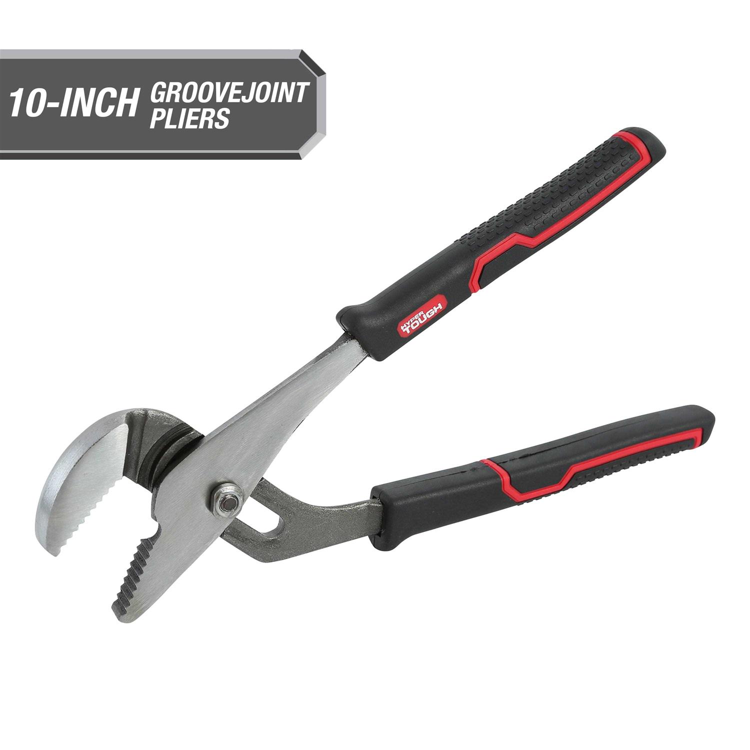 Hyper Tough Groove Joint Pliers with Ergonomic Comfort Grips - Zenithce
