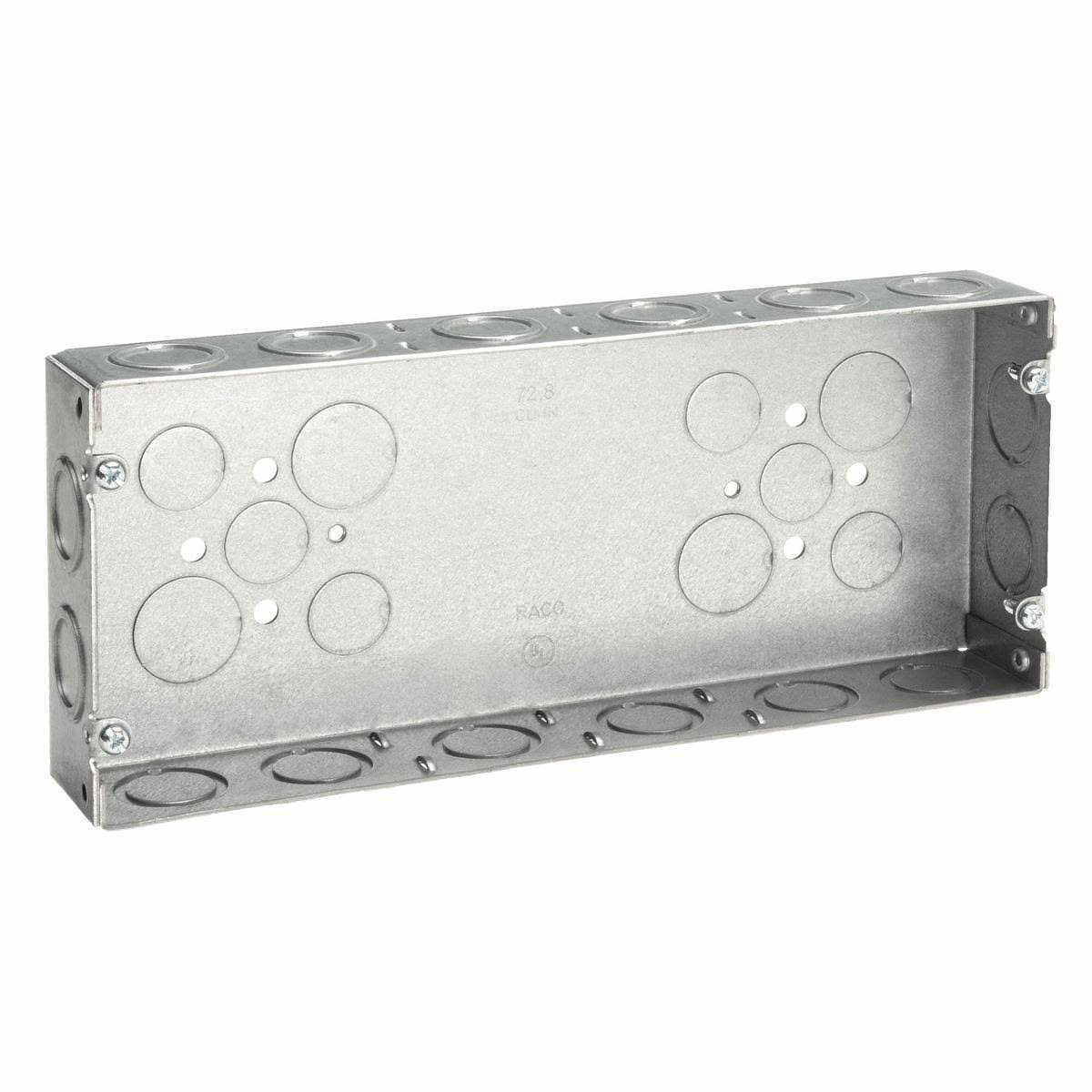 Raco 907C 4 Square 2 Duplex Cover - Zenithce