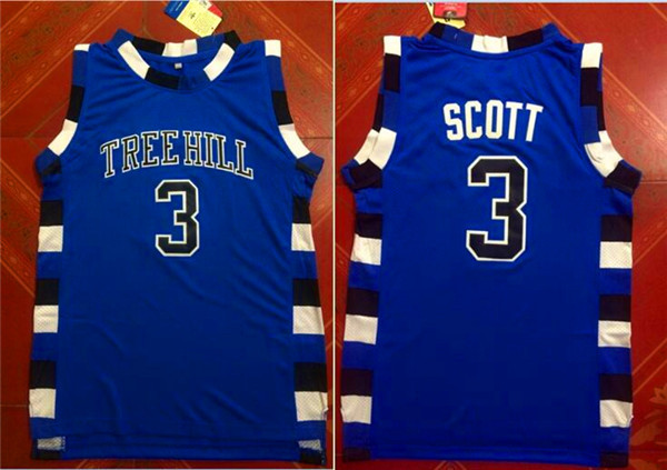 One Three Hill 3 Scott Blue Stitched Jersey - Zenithce