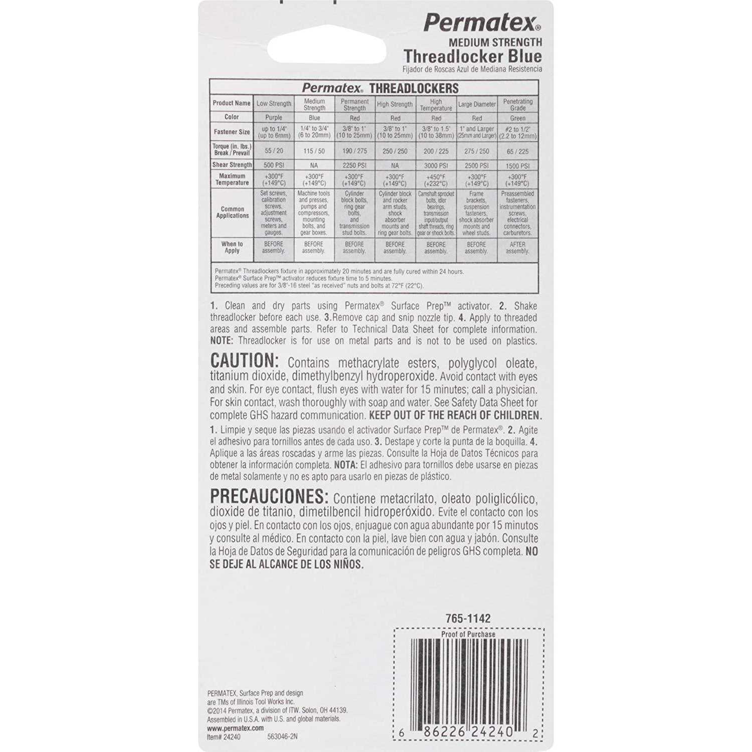 Permatex Blue RTV Silicone Gasket Maker 80022 - Zenithce