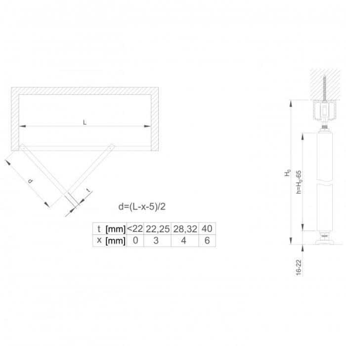 SLID’Up 150 Bifold Door Hardware Kit 59-Inch Track for 2 Folding Panels Up to 88lbs Each - Zenithce