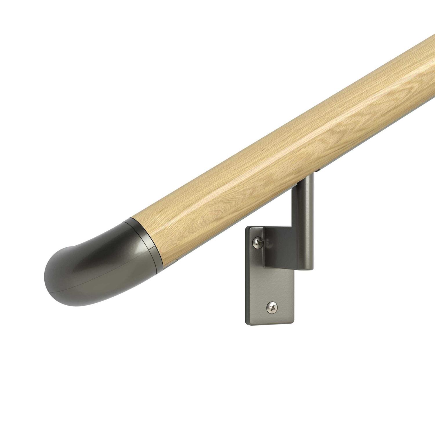 Promenaid Handrail Kit Complete Indoor Hand Rail for Steps - Zenithce