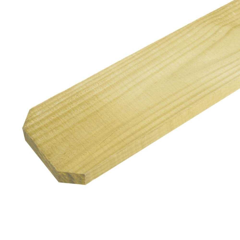 Outdoor Essentials 5/8 in. x 3-1/2 in. x 3-1/2 ft. Western Red Cedar French Gothic Fence Picket - Zenithce
