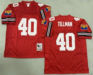 Arizona Cardinals #40 Pat Tillman Red Throwback Jersey - Zenithce